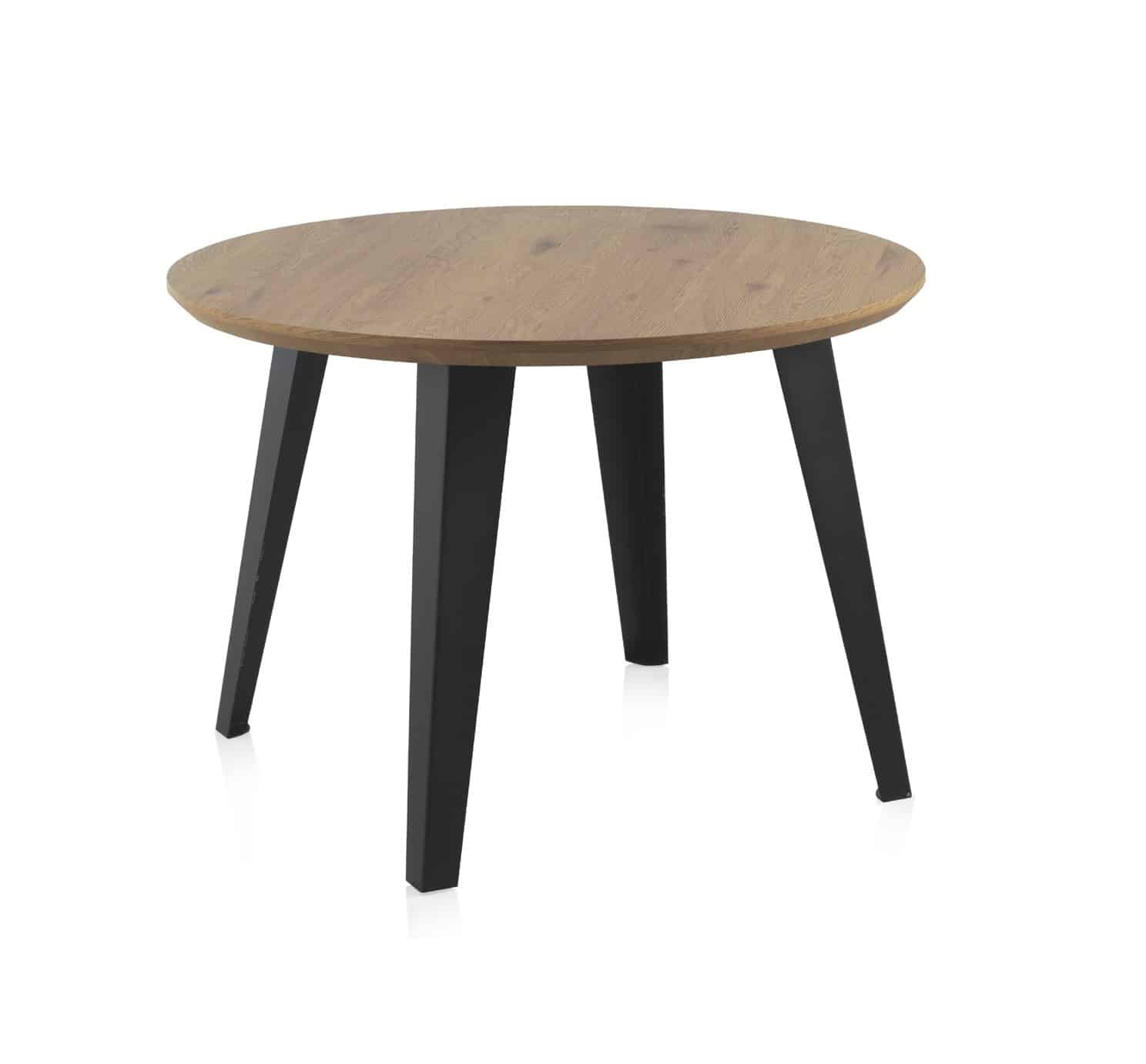 Mesa Comedor Madera de Fresno Redonda 110