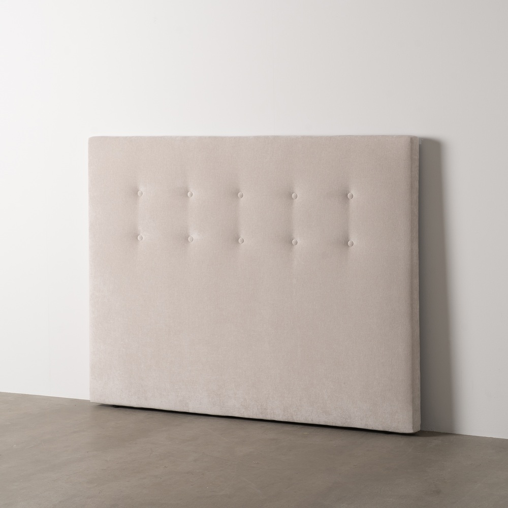 CABECERO CREMA TEJIDO DORMITORIO 165 X 8 X 125 CM