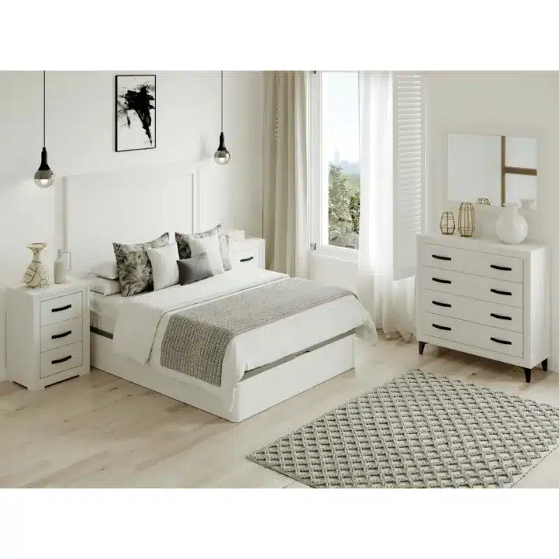 Dormitorio Turín 13 – Elegancia Clásica y Modernidad en Armonía