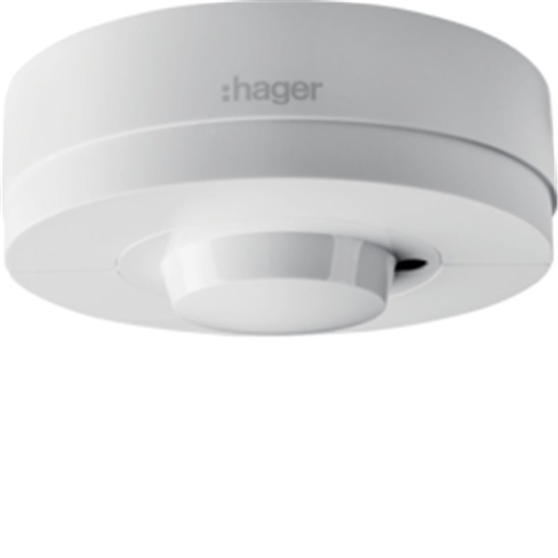 Detector de movimiento Hager EE883 Hiperfrecuencia 360º