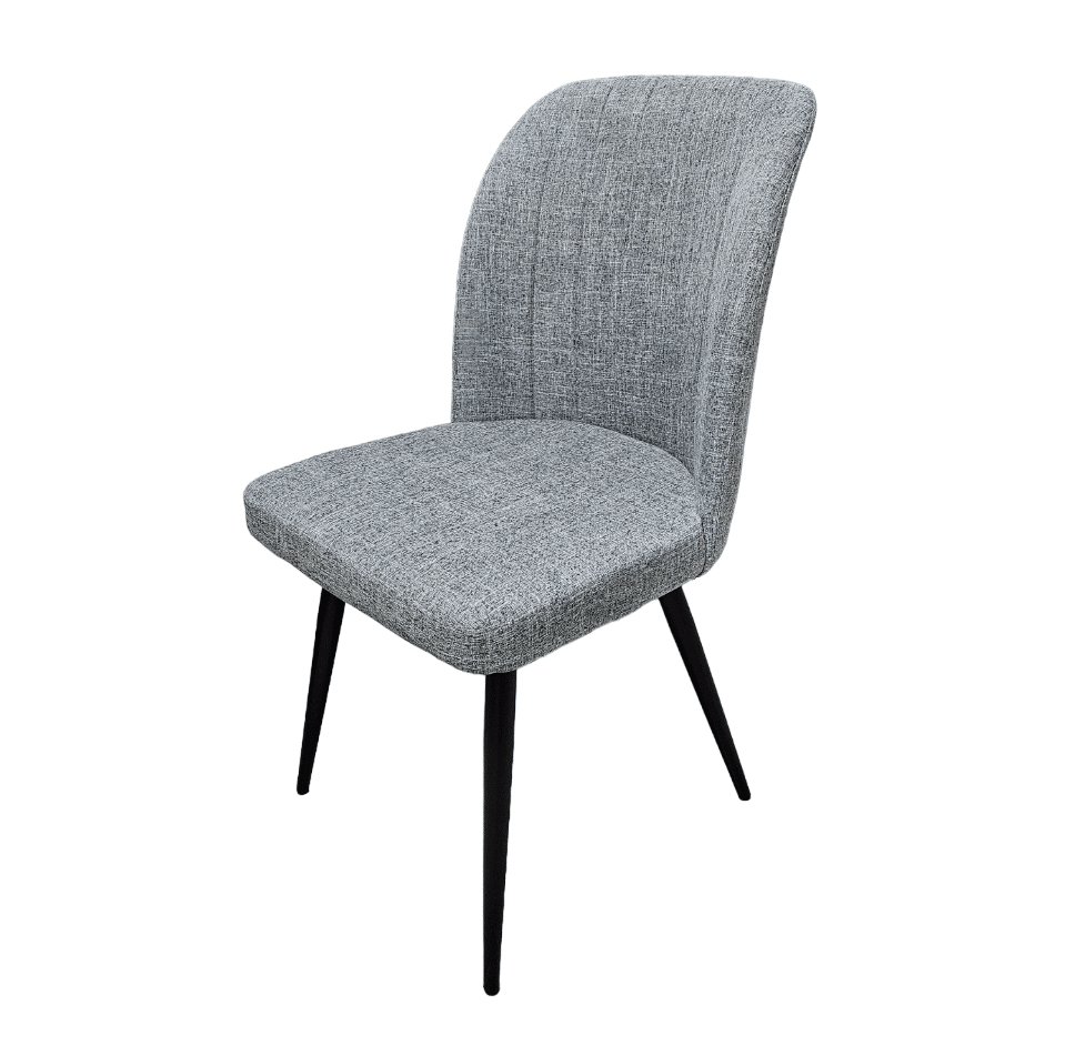 Pack 4 Sillas Rory Tapizadas Gris-Beige