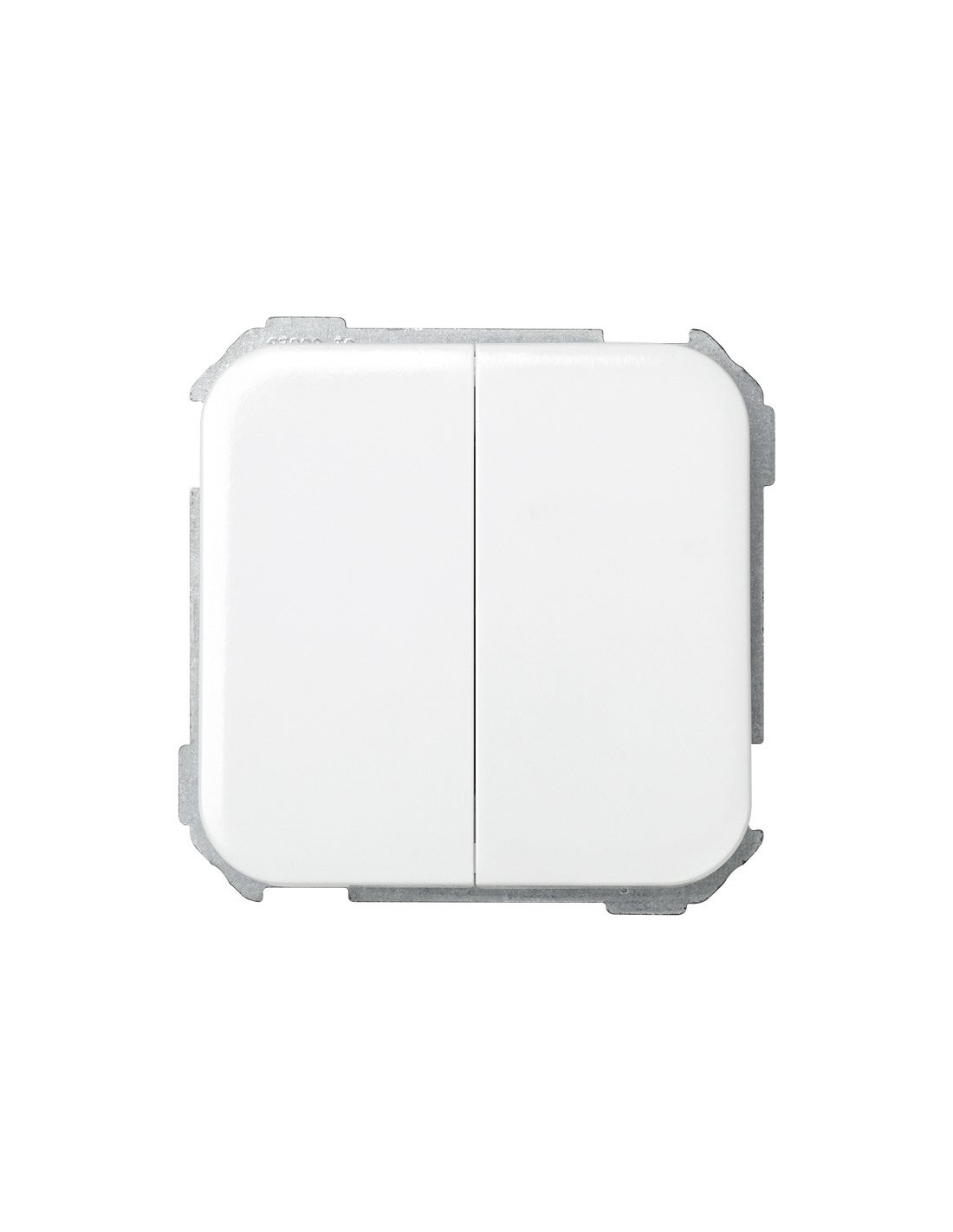 Simon 31398-30 interruptor doble blanco